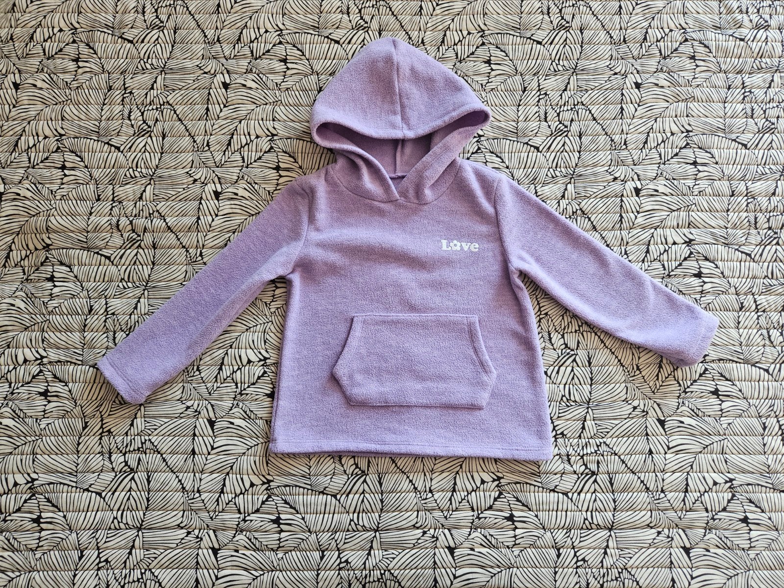 Fleece hoodie maat 104, Kinderen en Baby's, Ophalen, Gebruikt, Meisje, Trui of Vest
