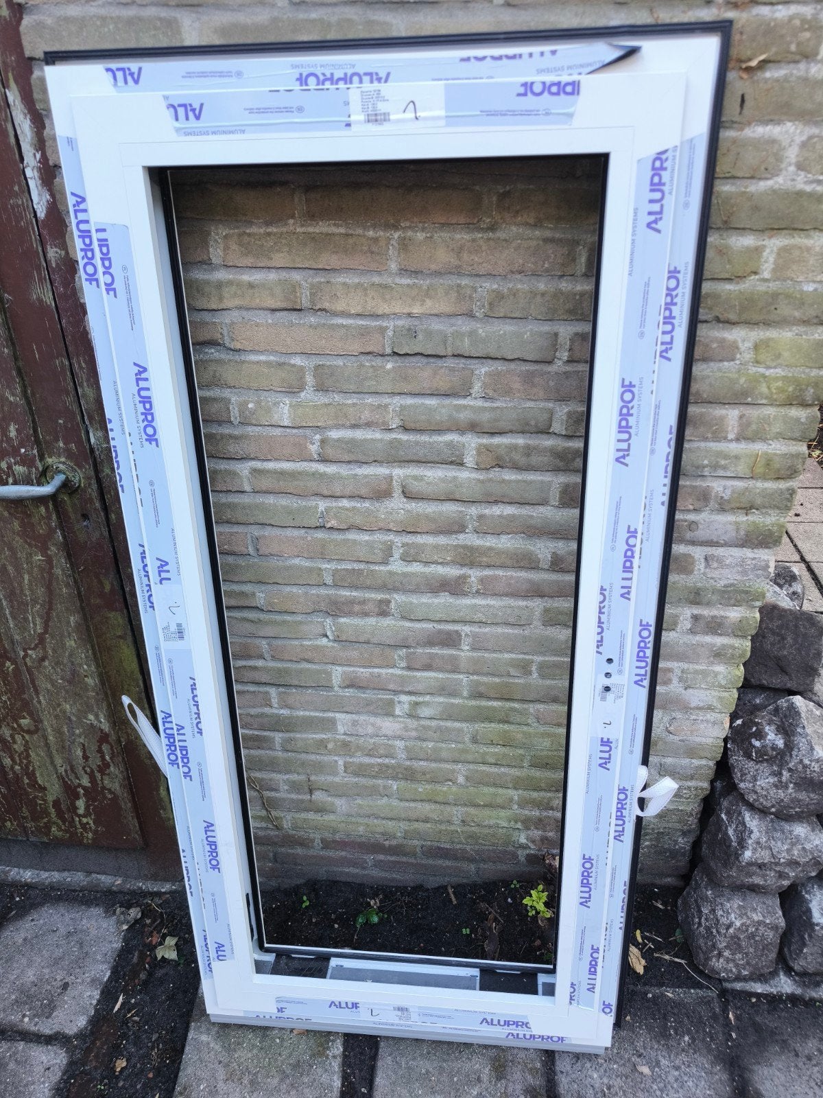 Nieuw Aluplast kozijn draai-kiep, Doe-het-zelf en Verbouw, Gevelraam of Ruit, Minder dan 80 cm, 120 tot 160 cm, Nieuw