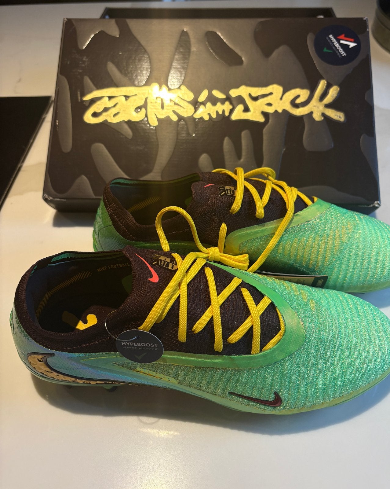 Nike Phantom 6 Low Elite FG SE Travis Scott maat 44, Schoenen, Nieuw, Ophalen of Verzenden, Maat S