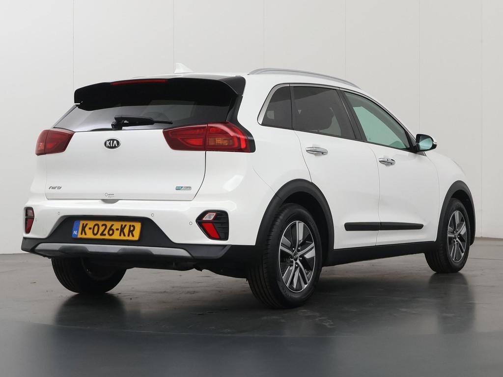 Kia Niro 1.6 GDi Hybrid DynamicPlusLine | Stoel/Stuurwielver, Auto's, Gebruikt, Euro 6, 2 kWh, Wit