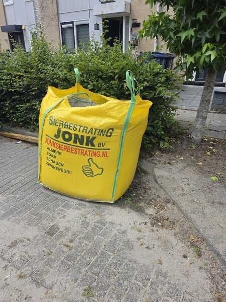 Bigbag met zand, Ophalen, Nieuw, Ophoogzand