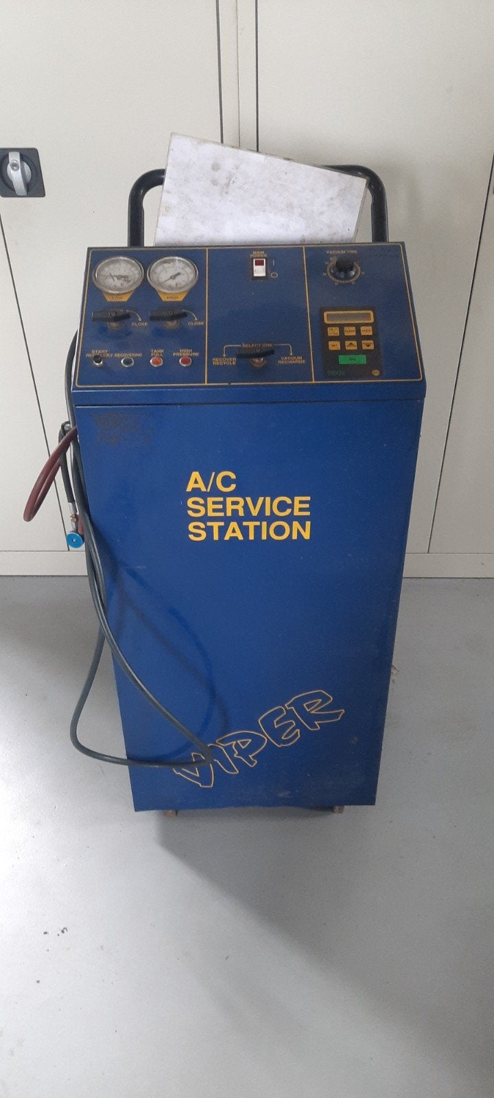 aircoapparaat/servicestation viper 8000, Ophalen, Gebruikt