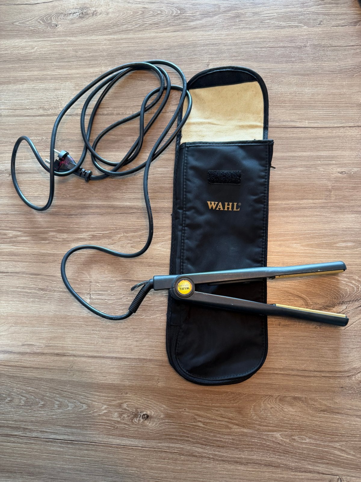 Wahl Cutek Stijltang met Keramische Platen en Lang Snoer, Ophalen of Verzenden, Gebruikt, Haarverzorging