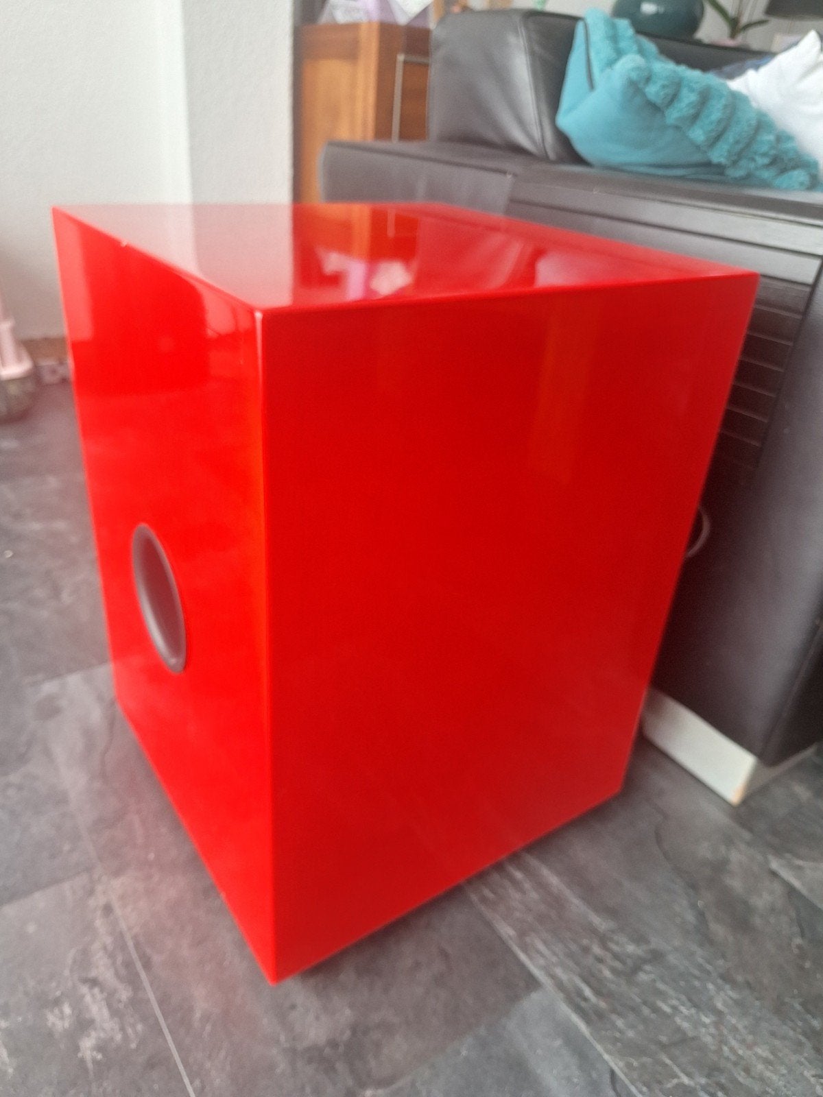 Subwoofer 150 Watt RMS, Ophalen, Minder dan 40 cm, Doos, Minder dan 35 cm