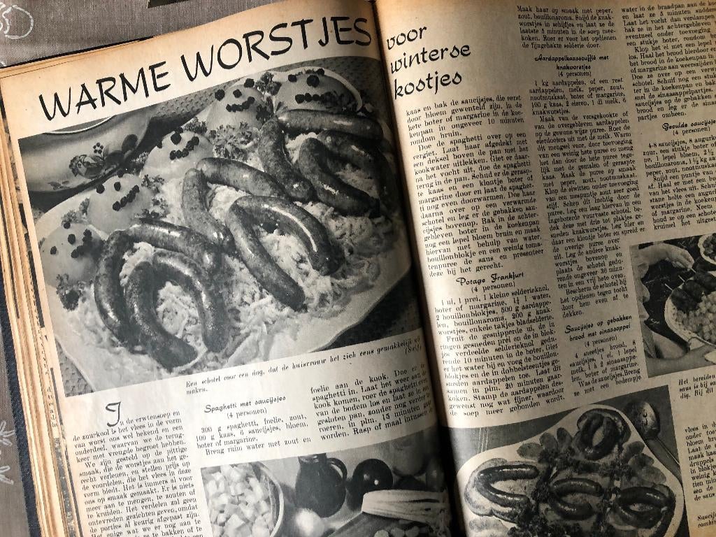 1e halfjaargang uit 1950 van het weekblad Libelle, Ophalen of Verzenden, Gelezen, Damesbladen