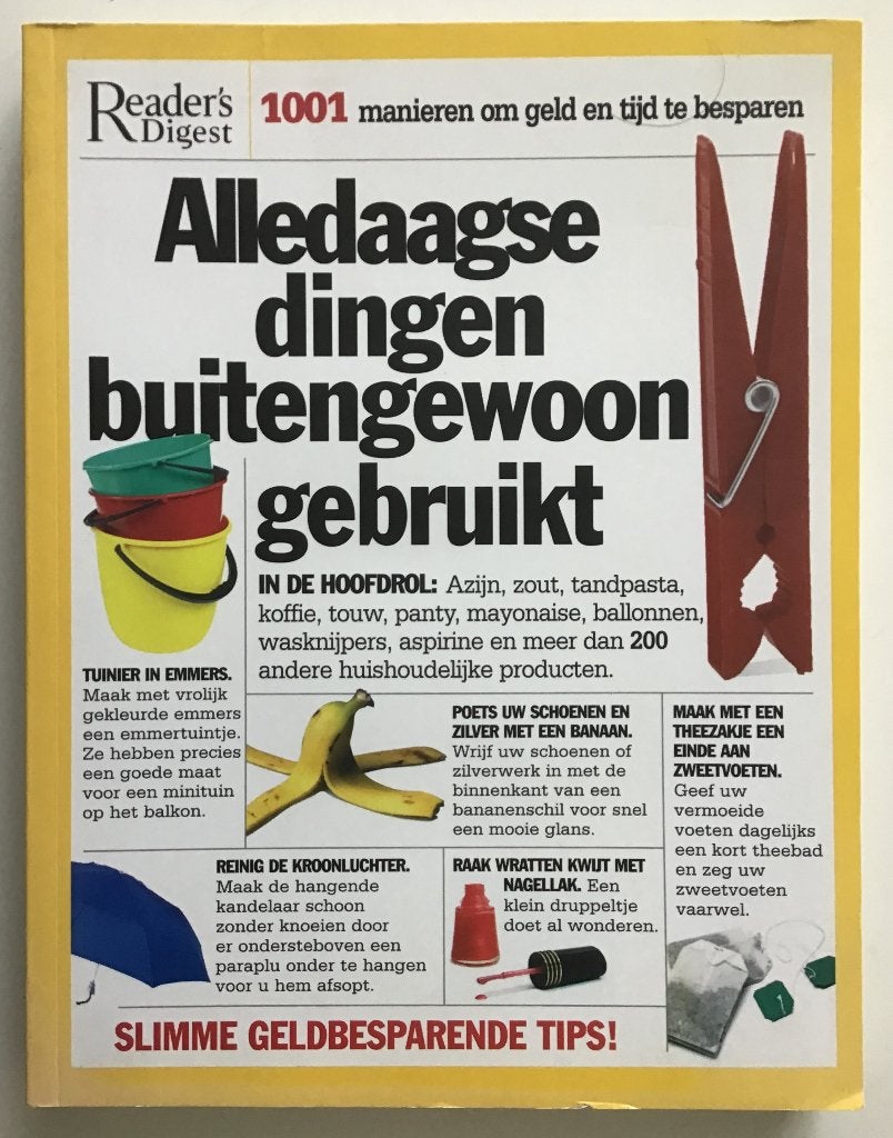 Alledaagse dingen buitengewoon gebruikt  K1, Ophalen of Verzenden, Zo goed als nieuw, Overige onderwerpen