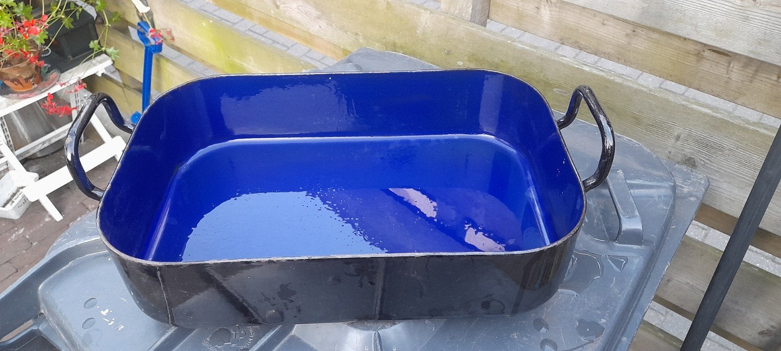 braadslee gietijzer in prima staat, Gebruikt, Minder dan 80 cm, Ophalen of Verzenden, Minder dan 200 cm