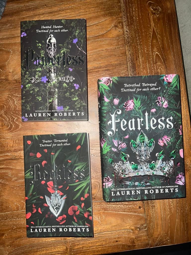 Fearless trilogy engelstalig, Ophalen, Zo goed als nieuw