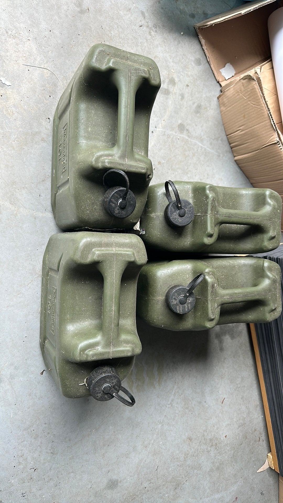 4x Diesel Jerrycan - Gebruikt maar functioneel, Ophalen, Gebruikt