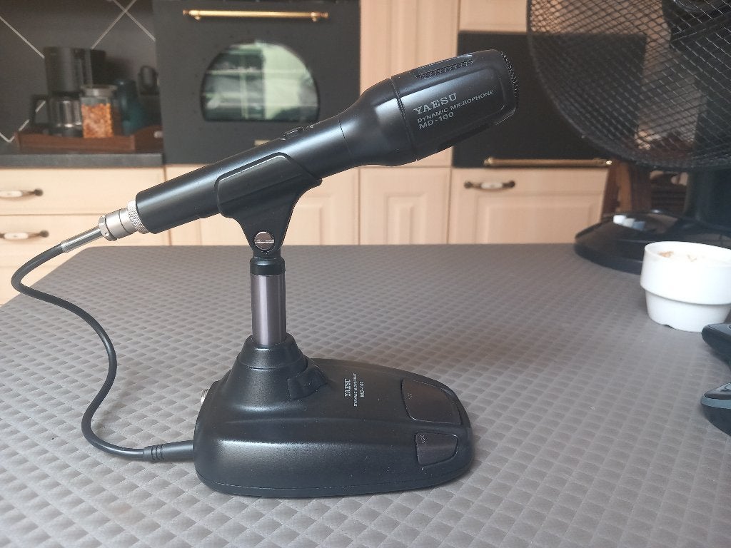 yaesu md 100, Ophalen of Verzenden, Zo goed als nieuw, Zender en Ontvanger