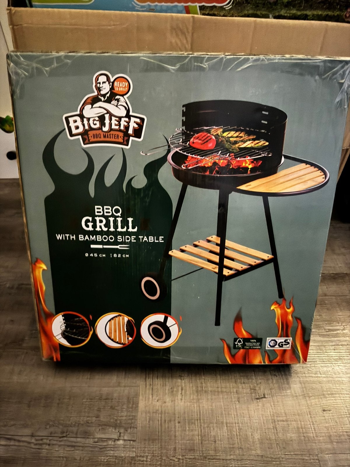 Nieuwe Big jeff barbeque/ bbq, Ophalen of Verzenden, Nieuw