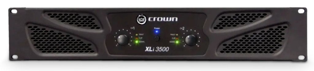 Nieuwe Crown XLi 3500 versterker