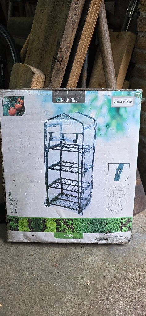 Kweek kas, Tuin en Terras, Kassen, Ophalen, Overige materialen, Folie, Kweekkas