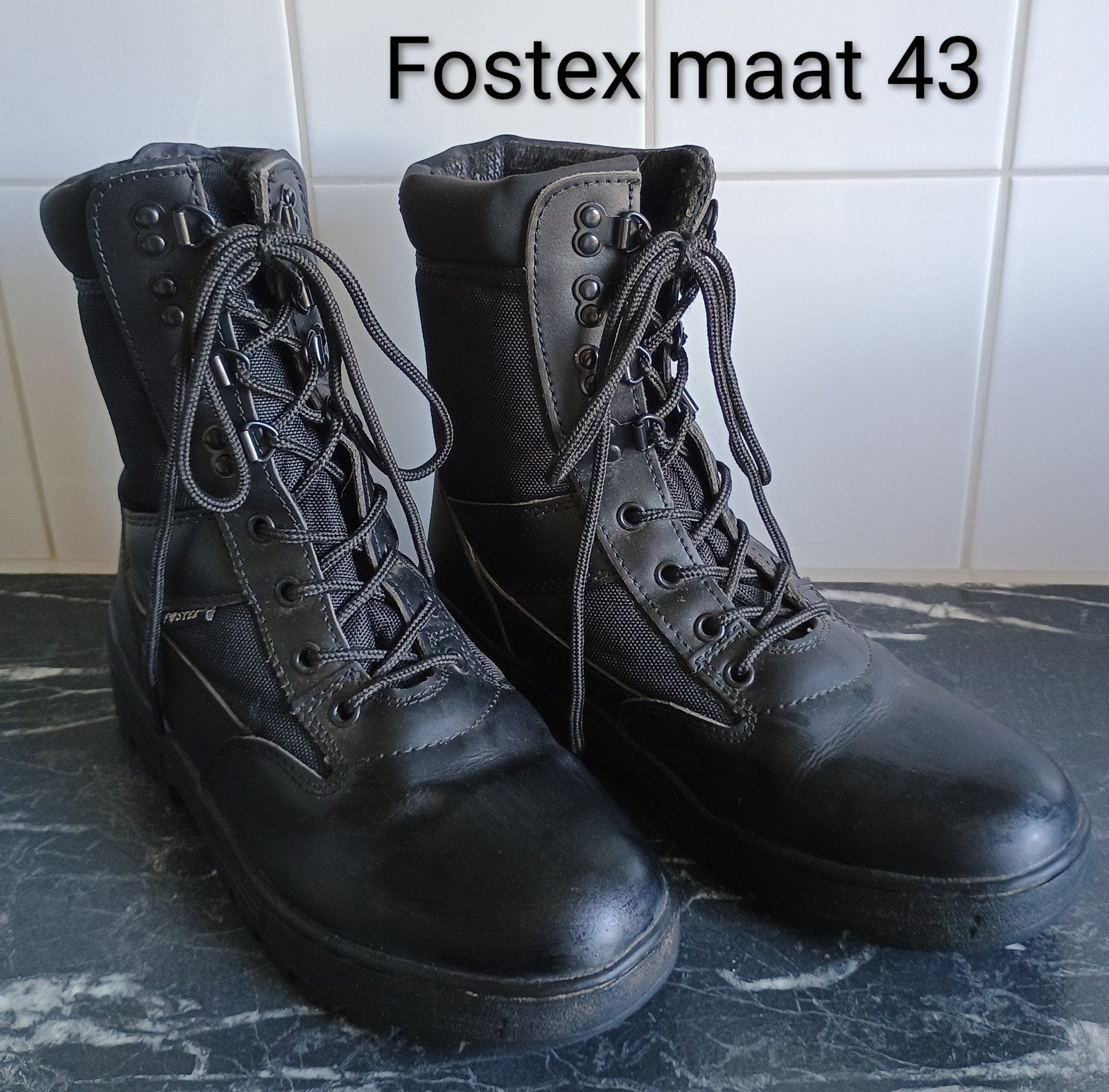 Fostex Boots Maat 43, Zwart, Boots, Ophalen of Verzenden, Fostex