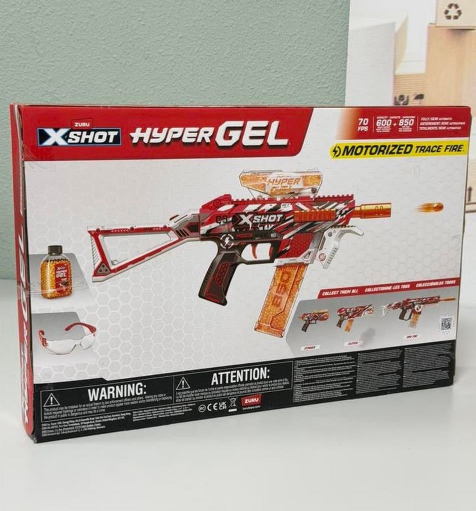 ZURU X-Shot Hyper Gel Trace Fire – Gemotoriseerd Gelblaster, Nieuw, Ophalen of Verzenden, H, H