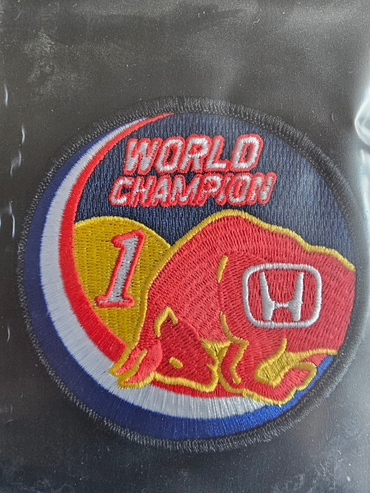 swirl honda Max, Ophalen of Verzenden, Zo goed als nieuw, Patch, Badge of Embleem