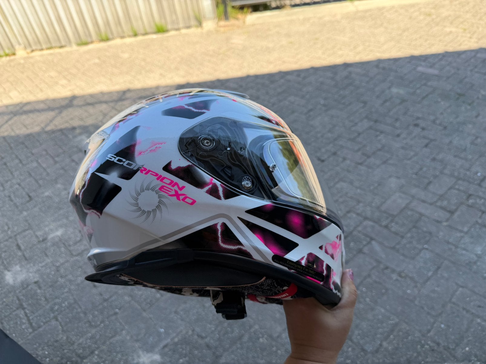 Scorpion motorhelm, Overige merken, Ophalen of Verzenden, Integraalhelm, S