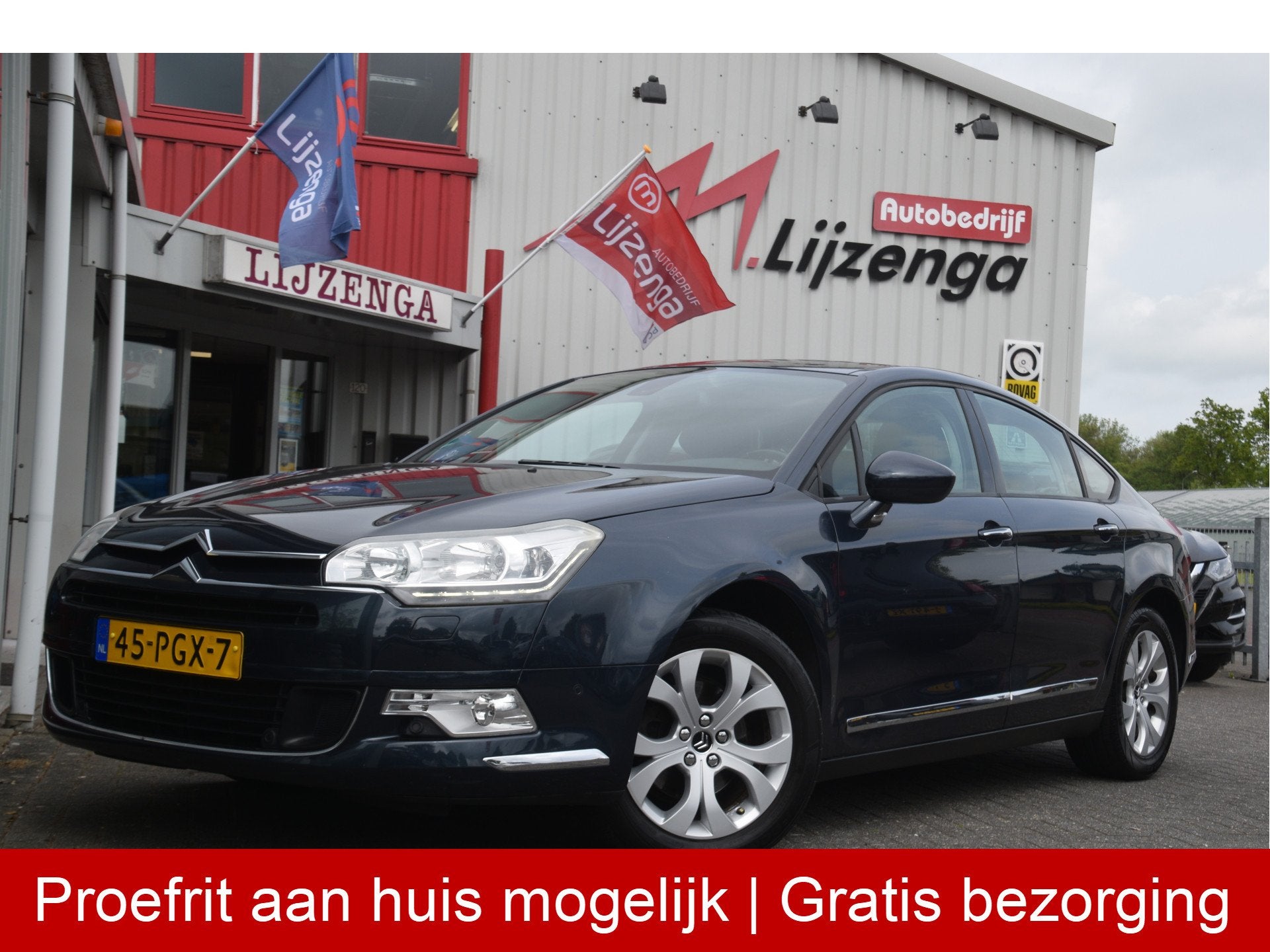 Citroën C5 1.6 THP Business Clima | Bluetooth | PDC | LMV |, Auto's, Voorwielaandrijving, Euro 5, Gebruikt, Blauw