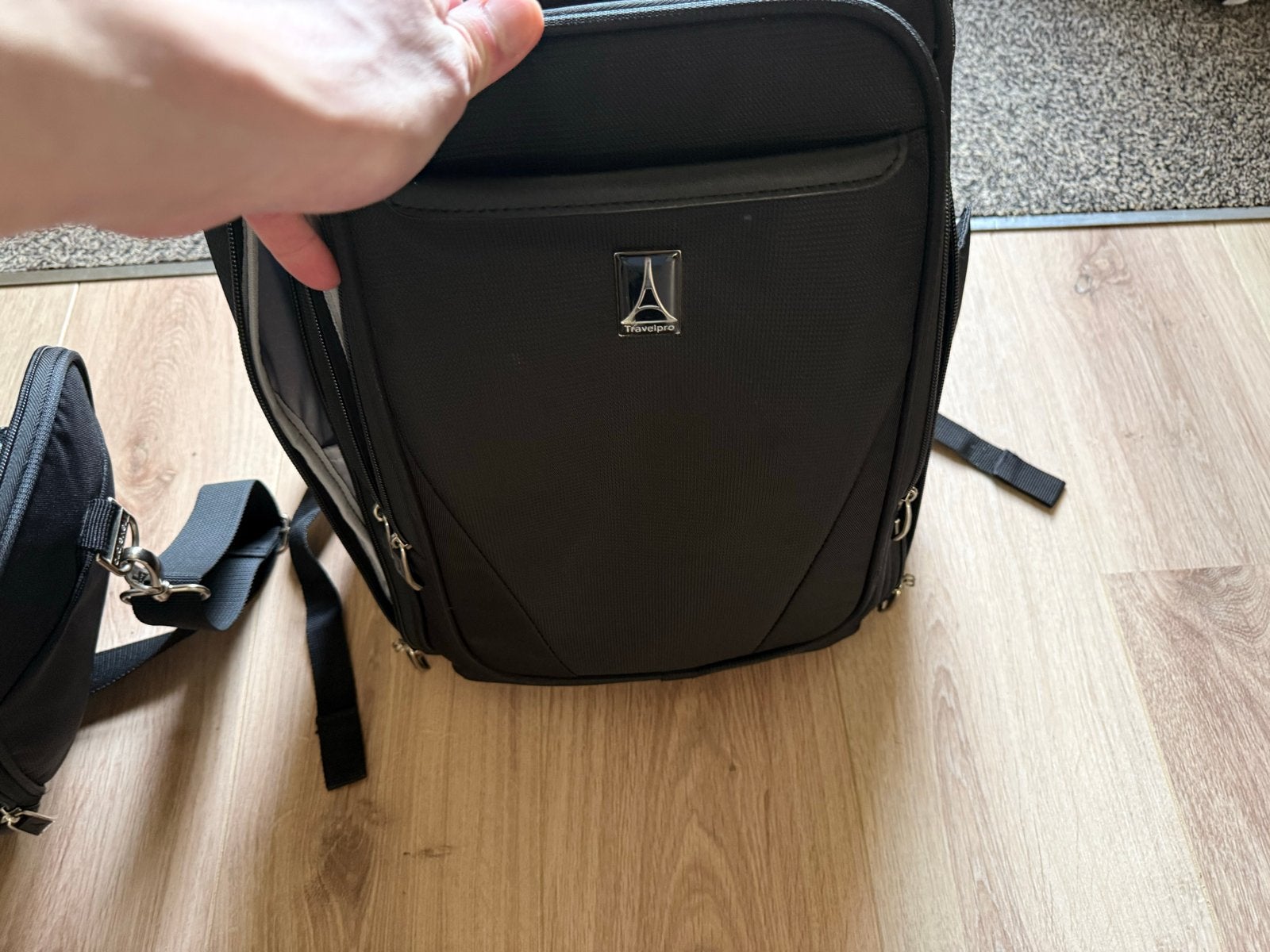 Travelpro handbagage tas en laptoptas, Computers en Software, Ophalen, 15 inch, Zwart, Overige merken