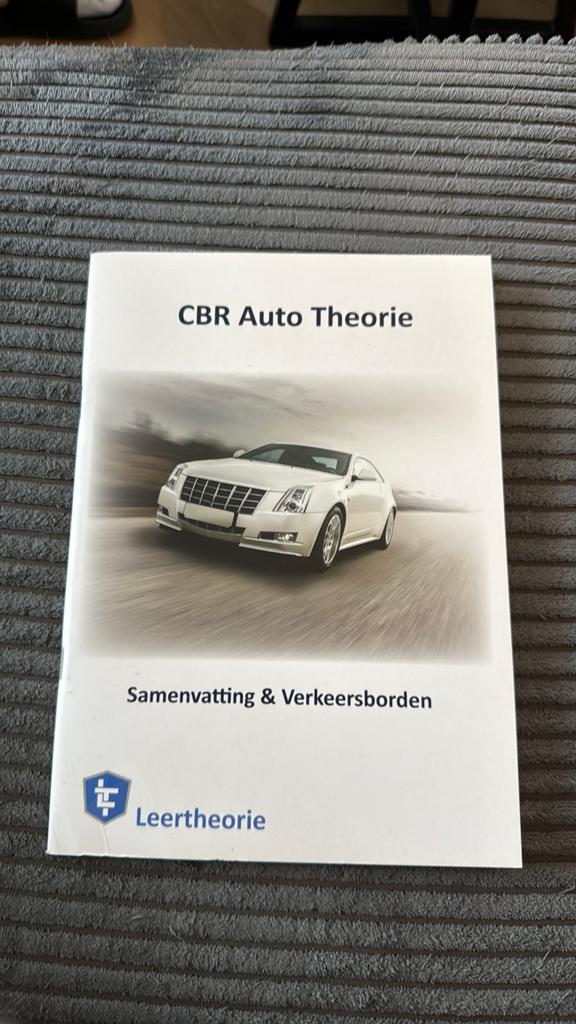 CBR - Auto theorie samenvatting & verkeersborden, Boeken, Ophalen of Verzenden, Nieuw