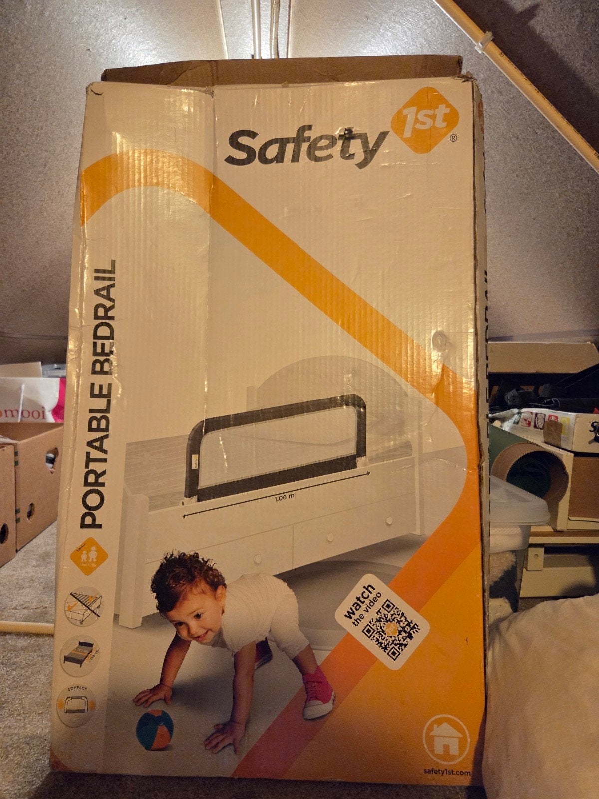 Safety 1st Bedhekje - Zo goed als nieuw, Kinderen en Baby's, Ophalen of Verzenden