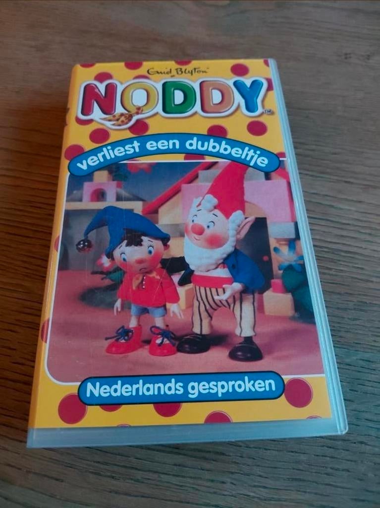 Noddy verliest een dubbeltje videoband., Alle leeftijden, Ophalen of Verzenden, Gebruikt, Kinderprogramma's en -films