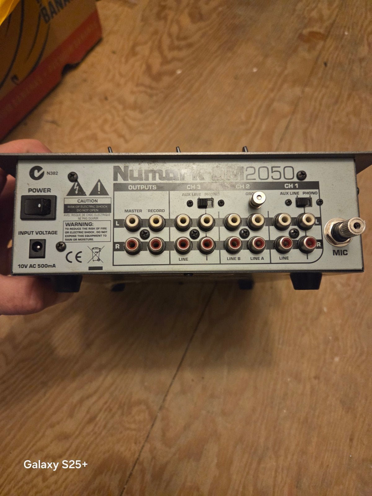 Numark DM2050 Mengpaneel - Zonder Voeding, Muziek en Instrumenten, Mengpanelen, Ophalen of Verzenden