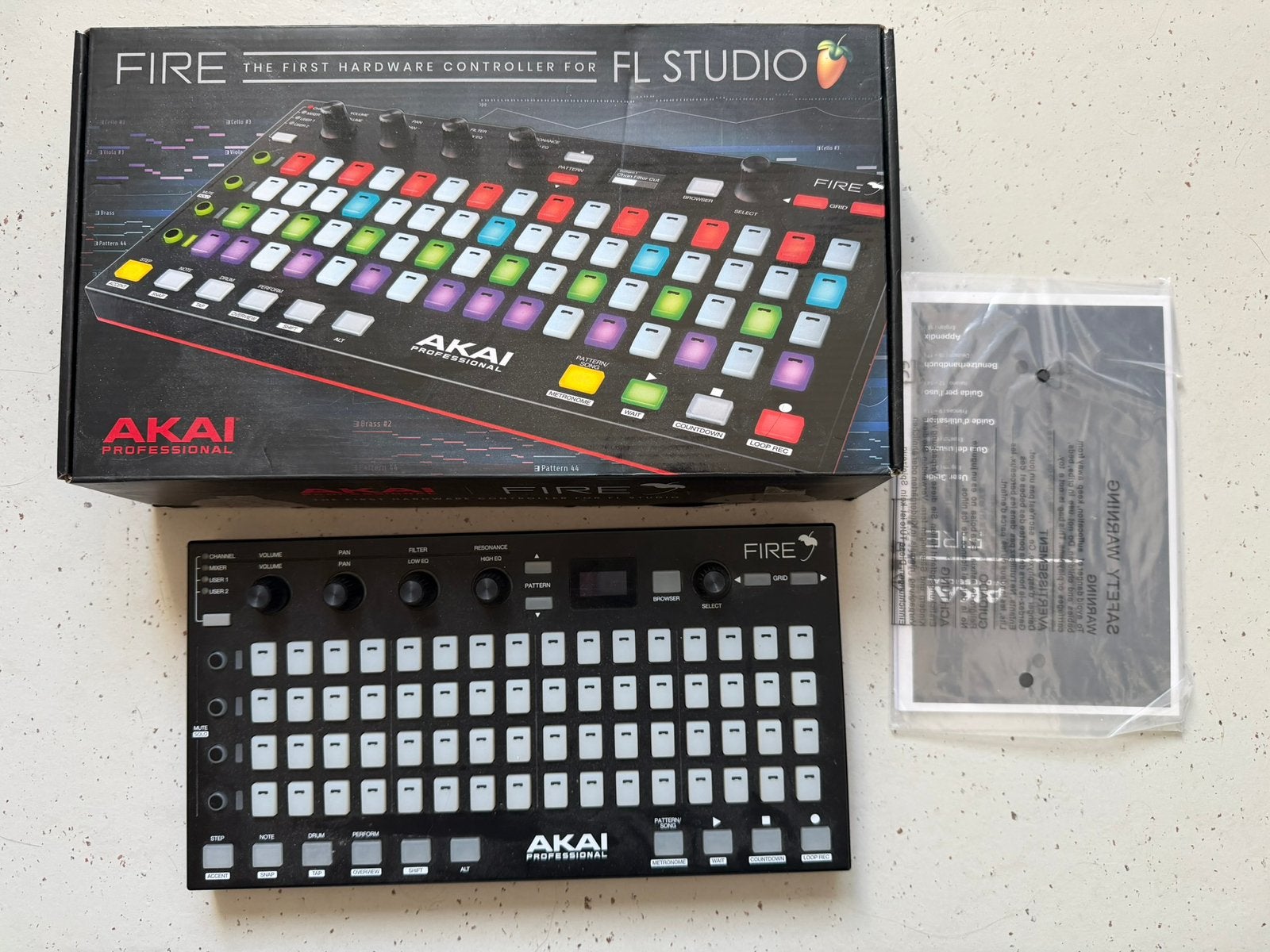 Akai Fire FL Studio, Ophalen of Verzenden, Gebruikt