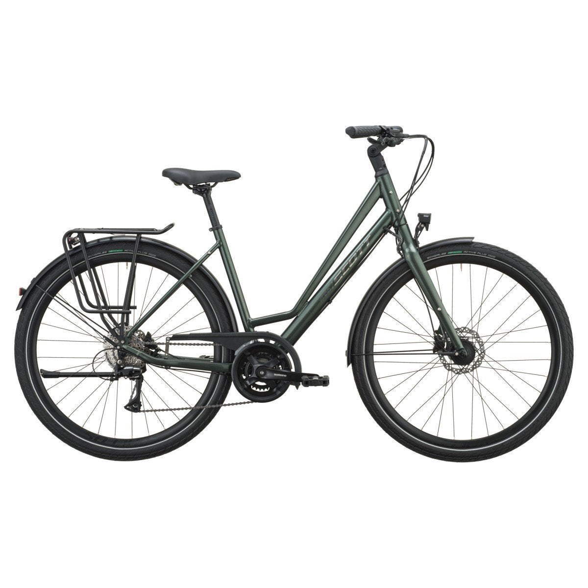 SCOTT Vitess 25 Wave Dames Kelp Green M 54cm M, 53 tot 56 cm, -, -, Versnellingen
