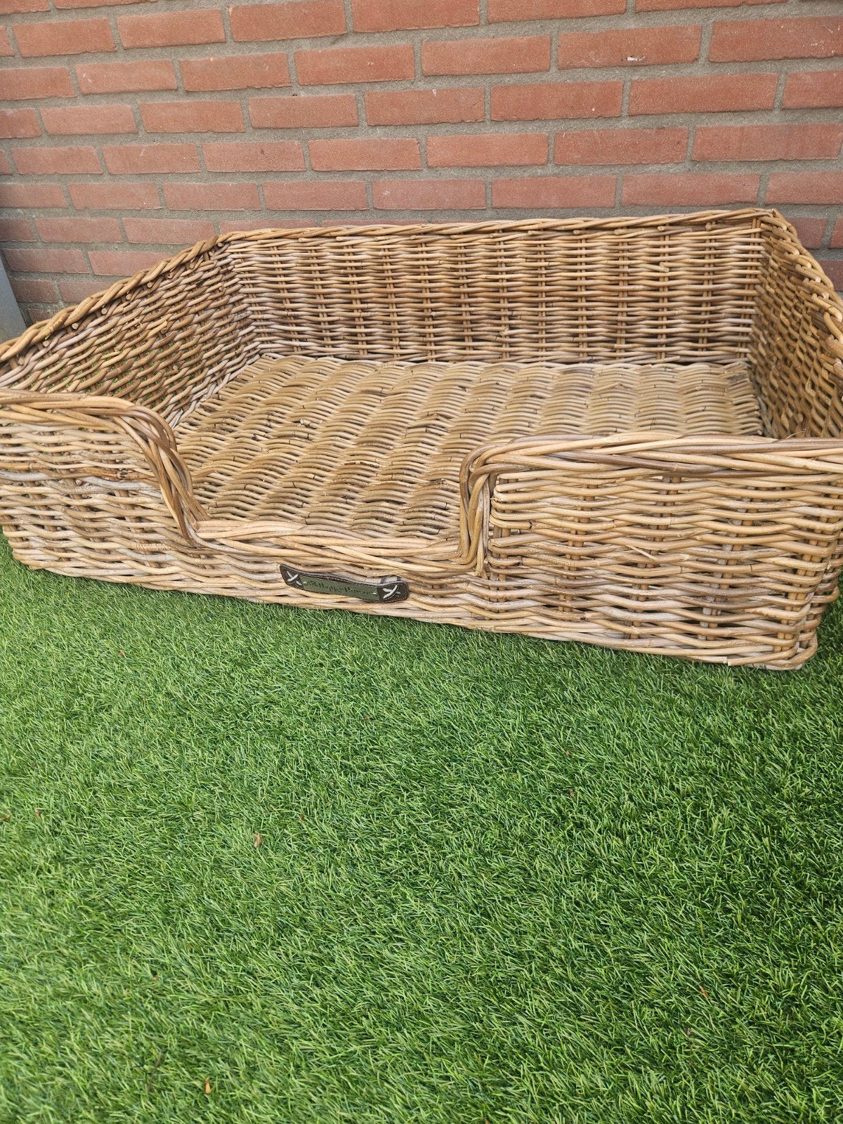Happy House rieten hondenmand XXL, Dieren en Toebehoren, Ophalen of Verzenden, Zo goed als nieuw, Riet