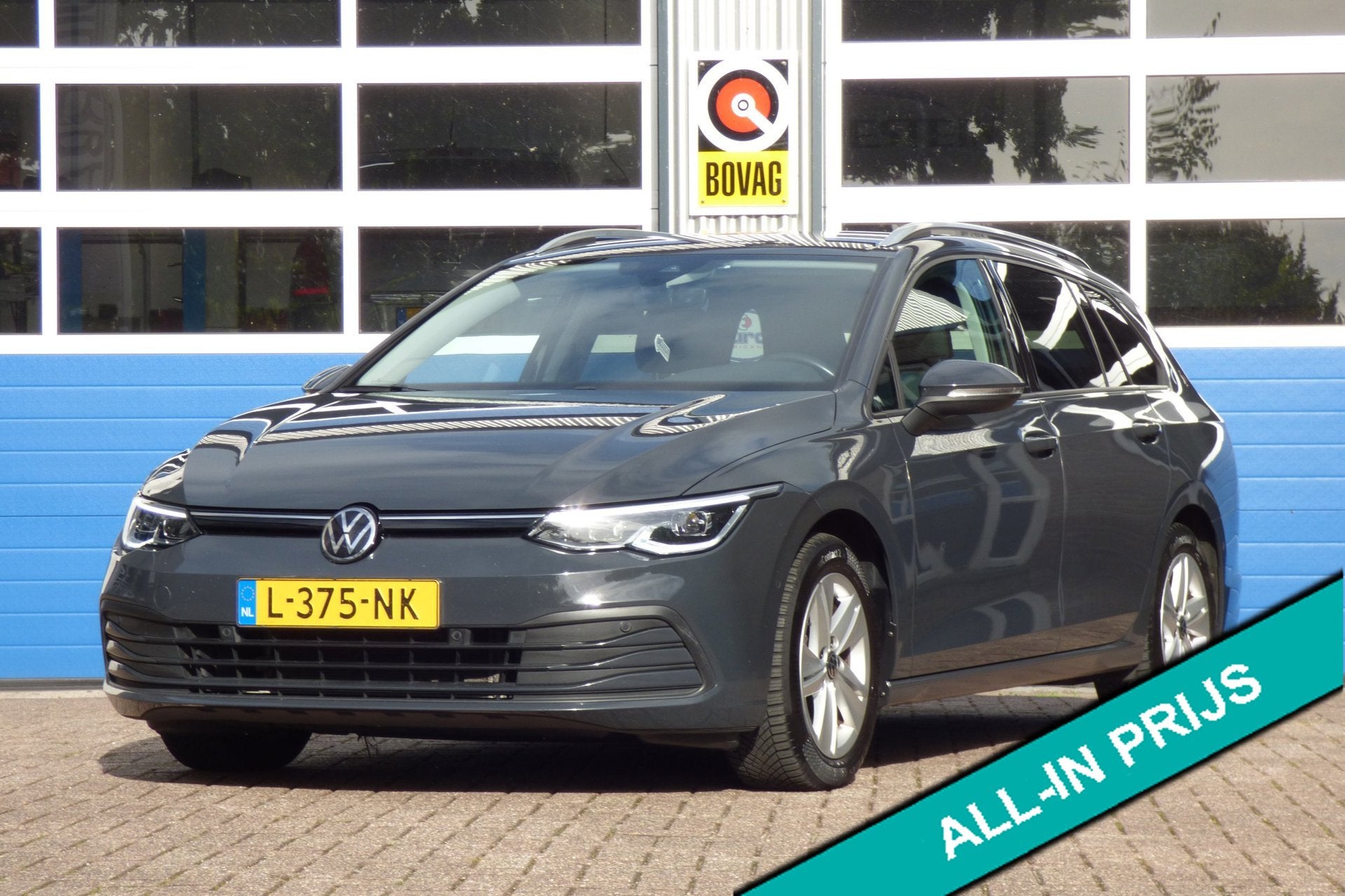 Volkswagen Golf Variant 1.5 eTSI Life Business, Auto's, Stof, 700 kg, Origineel Nederlands, Hybride Elektrisch/Benzine