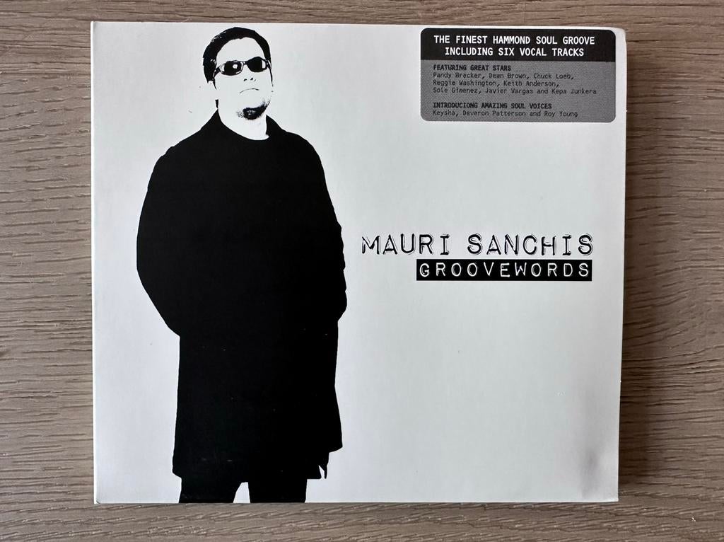 CD Mauri Sanchis - Groovewords (2009), Ophalen of Verzenden, 1980 tot heden, Zo goed als nieuw, Jazz