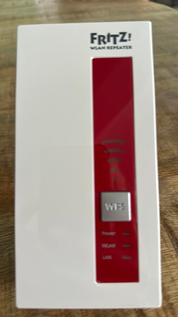 FRITZ!WLAN Repeater 1750E, Computers en Software, WiFi-versterkers, Ophalen of Verzenden, Gebruikt