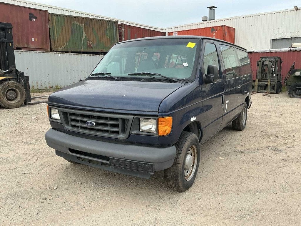 2005 Ford Bus MPV E150 Bedrijfswagen, Auto's, Bestelauto's, Automaat, Gebruikt, Overige brandstoffen, Bedrijf