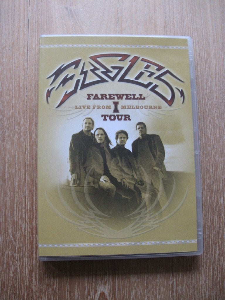 DVD (2 Discs) Eagles - Farewell I Tour: Live from Melbourne, Alle leeftijden, Ophalen of Verzenden, Zo goed als nieuw, Concert