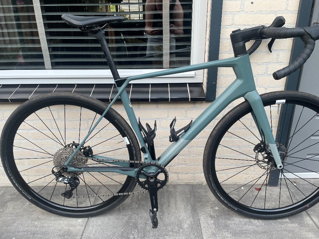 Superior gravel/racefiets shimano, Carbon, 10 tot 15 versnellingen, 57 tot 61 cm, Schijfrem
