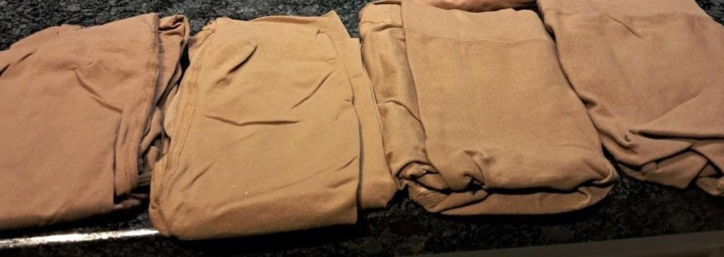 4 PAAR STEVIGE STEUN PANTY'S ZEER WEINIG GEDRAGEN., Ophalen of Verzenden, Zo goed als nieuw