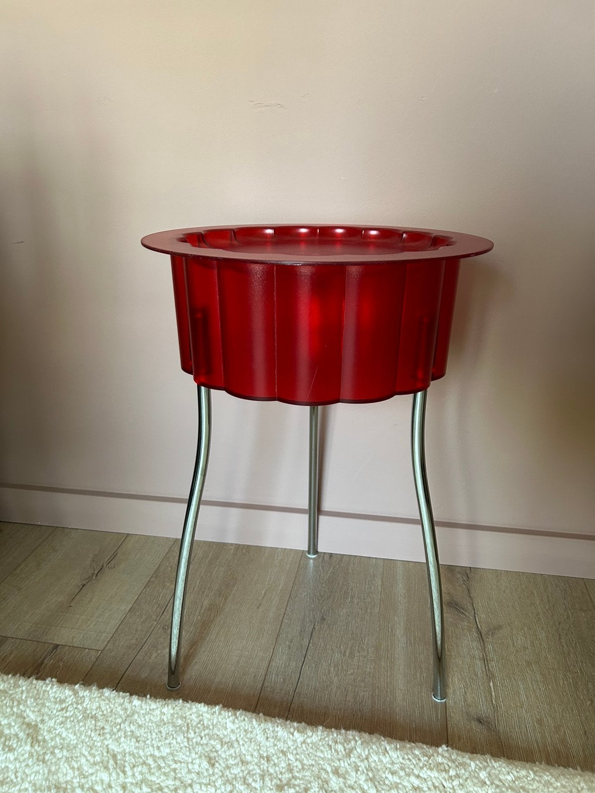 Ikea Hattan bijzettafeltje, Ophalen, Gebruikt, Rond, Minder dan 55 cm