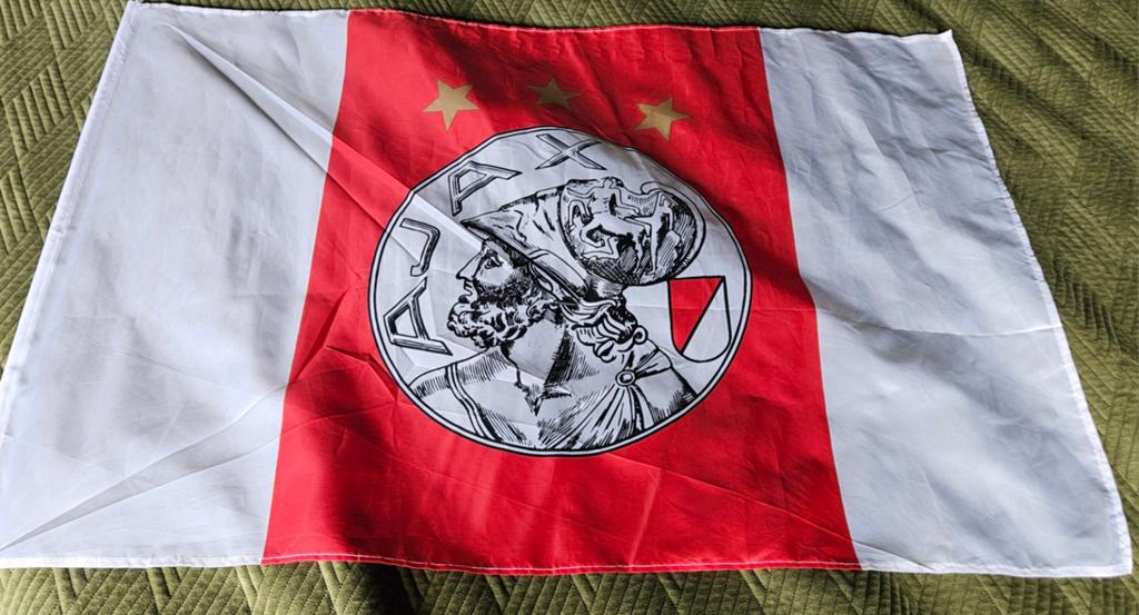 Ajax vlag, Verzamelen, Ophalen of Verzenden, Zo goed als nieuw, Ajax, Overige typen
