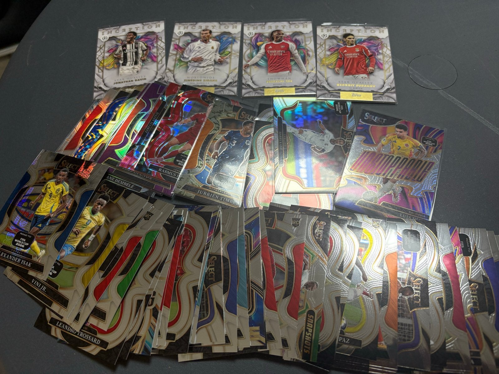 Voetbal Spelerskaarten Collectie - Topps Inception & Select, Ophalen of Verzenden, Zo goed als nieuw, Buitenlandse clubs, Spelerskaart