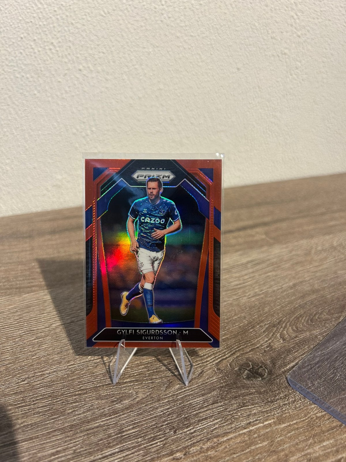 Gylfi Sigurdsson 2020-21 Panini Prizm PL #111 /149 Red Prizm, Ophalen of Verzenden, Zo goed als nieuw, Plaatje