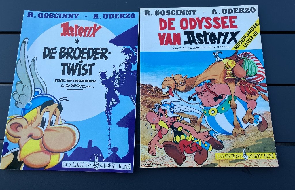 2 stripverhaal van Asterix, Eén stripboek, Ophalen of Verzenden, Zo goed als nieuw