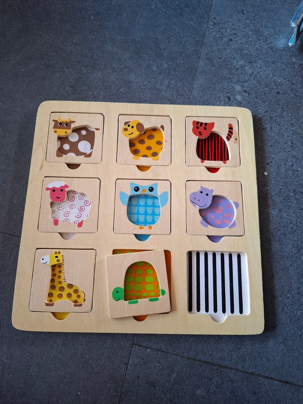 Houten Dieren Puzzel voor Kinderen, Ophalen, Gebruikt, Overige typen