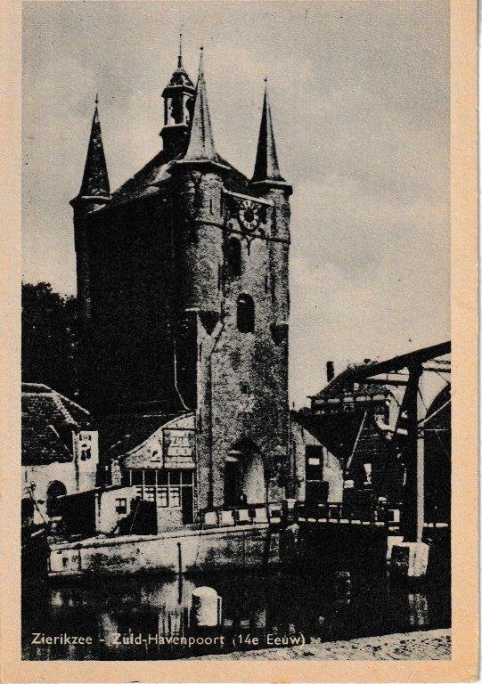ZIERIKZEE - ZUID-HAVENPOORT, Ophalen of Verzenden, Ongelopen, Zeeland