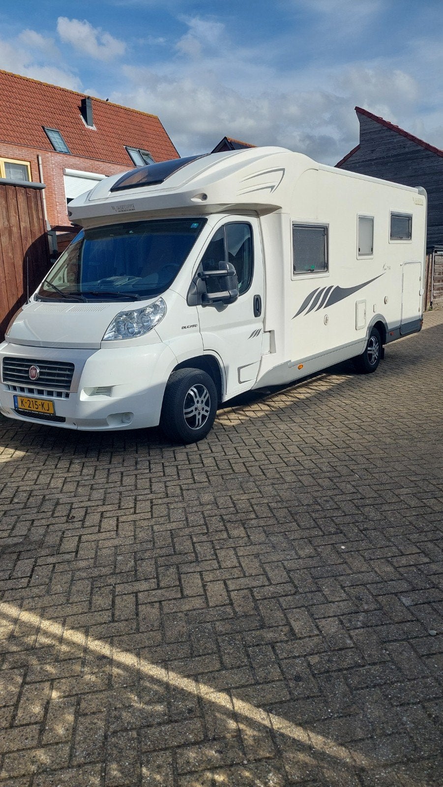 Mobilvetta Camper, Luifel, Ringverwarming, Fiat, Afzuigkap