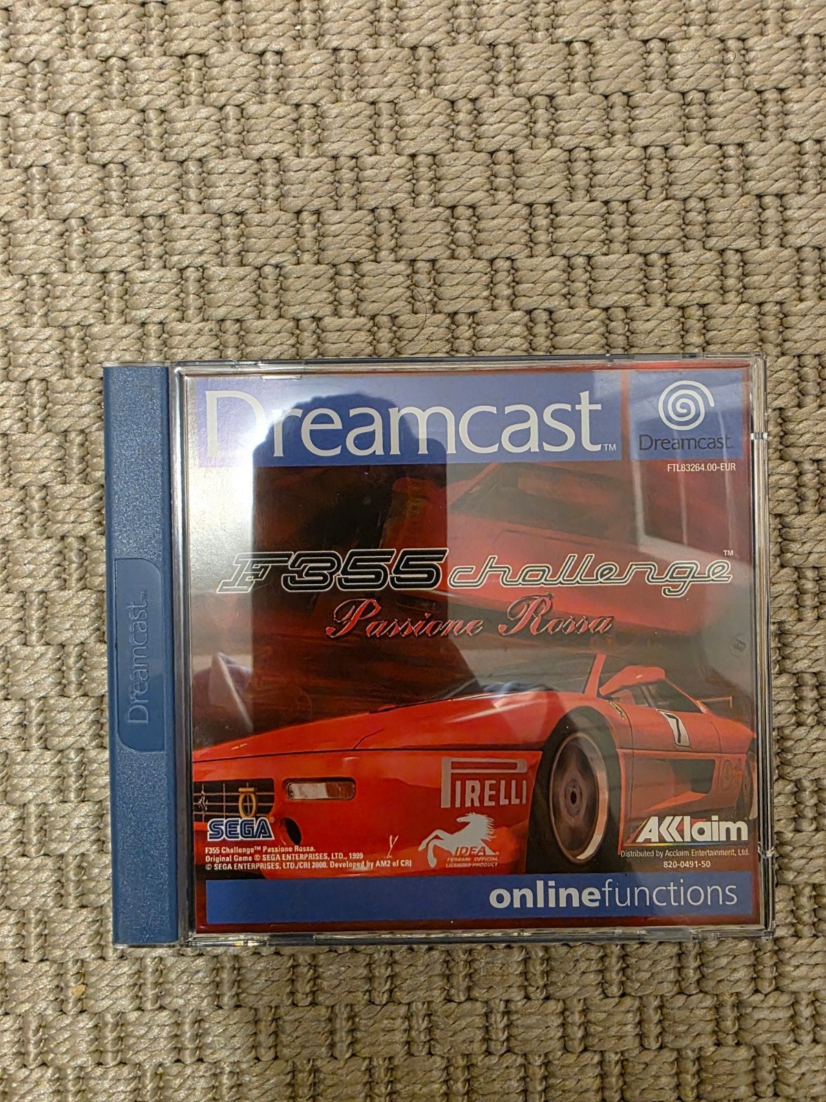 F355 Challenge Passione Rossa Dreamcast Racegame, Ophalen of Verzenden