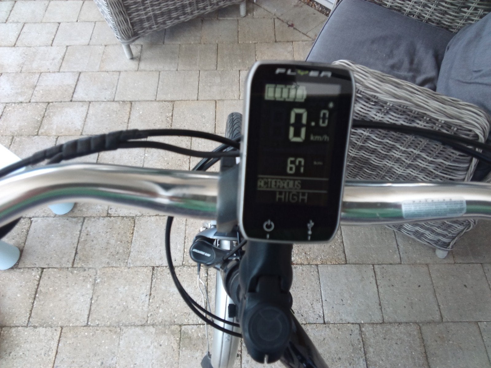 Flyer elektrischefiets, Fietsen en Brommers, Elektrische fietsen, Overige merken, Ophalen of Verzenden, Zo goed als nieuw, Minder dan 47 cm