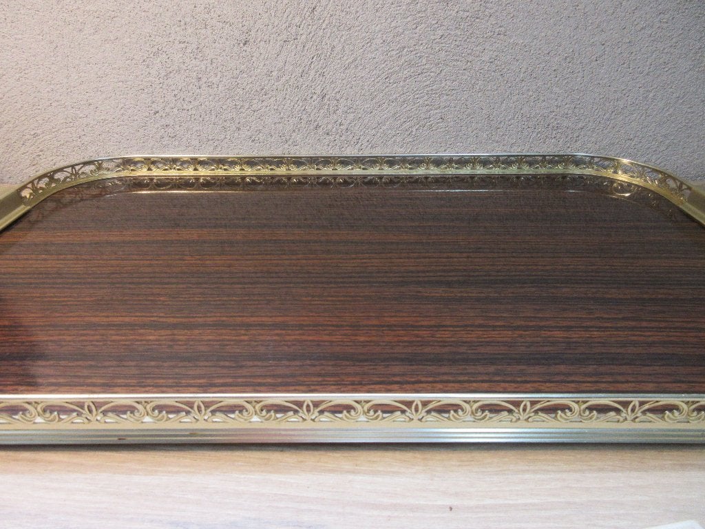 Vintage dienblad van MB Italy, Overige materialen, Gebruikt, Met opstaande rand, Ophalen of Verzenden