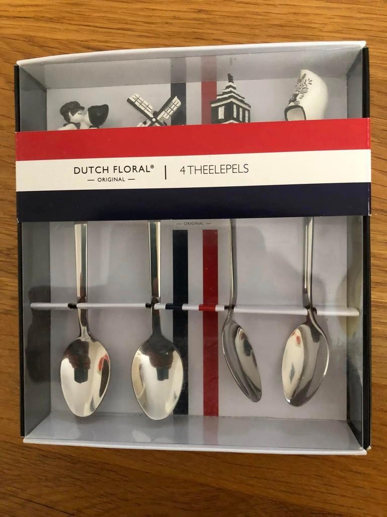oer Hollandse theelepels, Antiek en Kunst, Antiek | Bestek, Ophalen of Verzenden