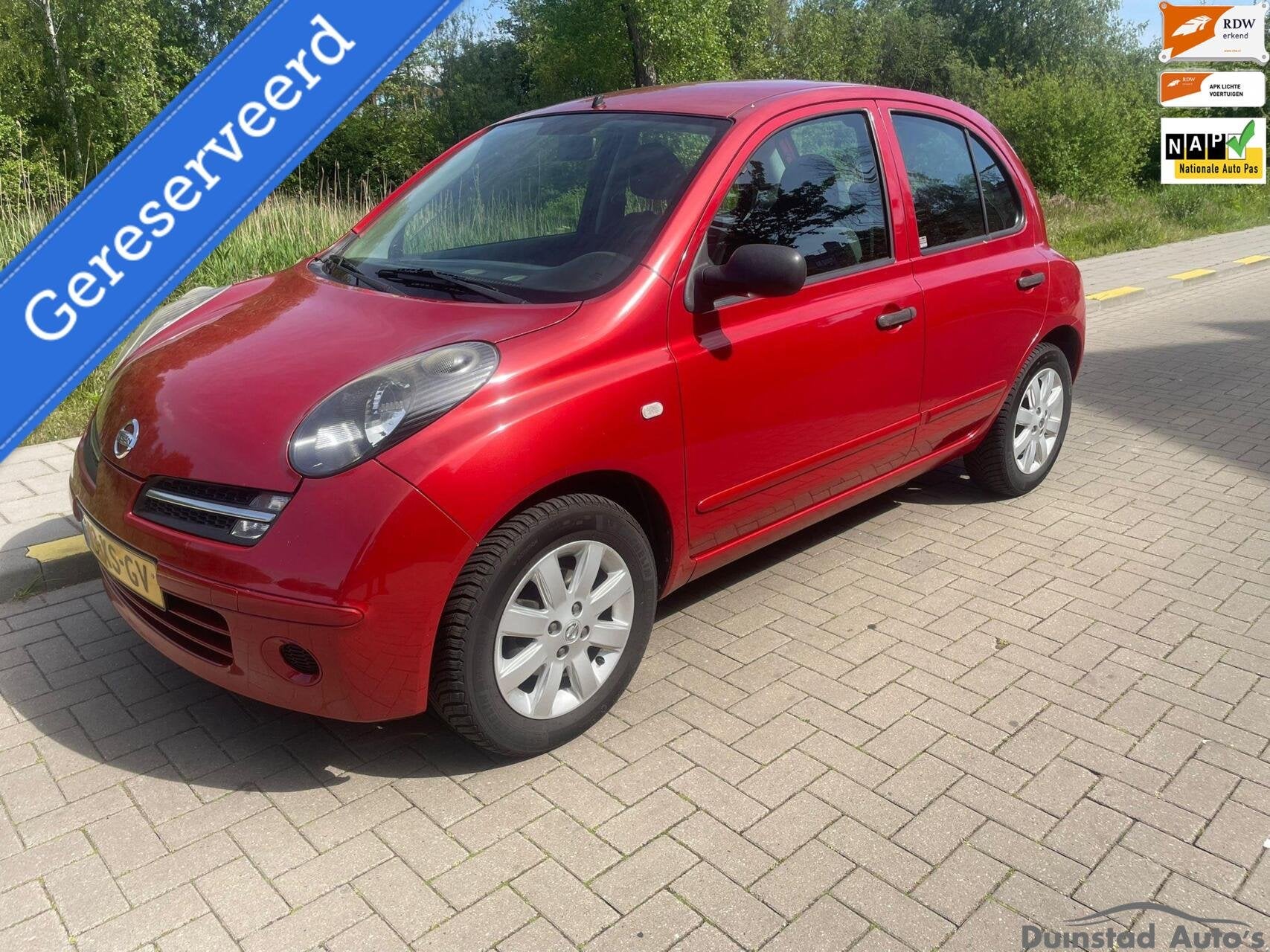 Nissan Micra 1.2 Acenta 5drs/Airco/PDC/1ste Eig/Zeer netjes, Voorwielaandrijving, Multifunctioneel stuurwiel, 4 cilinders, Origineel Nederlands